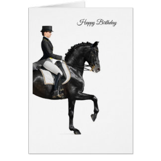Dressage Birthday Cards