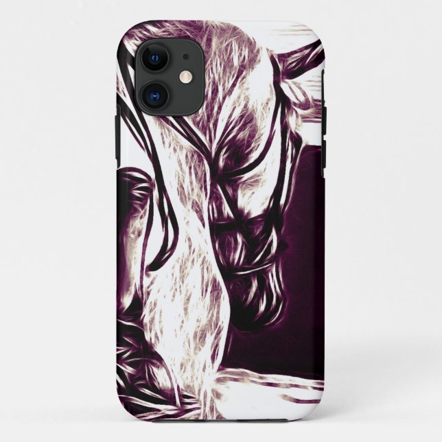 Dressage Case-Mate iPhone Case (Back)