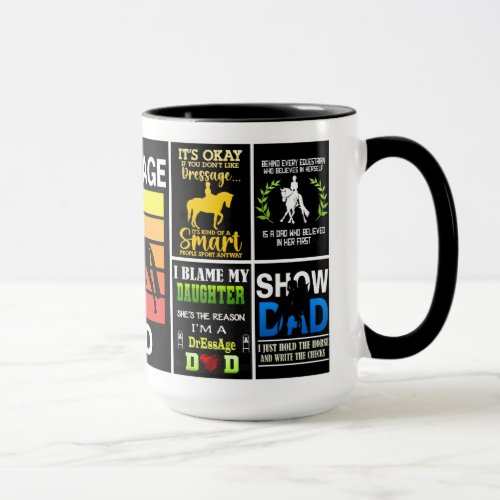 Dressage Dad from Daughter Fathers Day Mug
