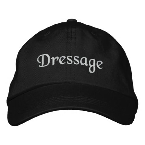 Dressage Embroidered Baseball Hat