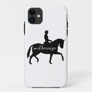 Dressage Equestrian Horse and Rider iphone Case