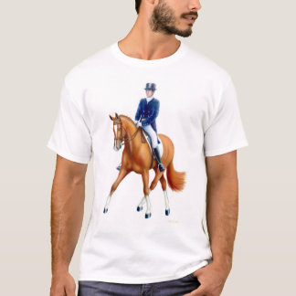 Dressage Half Pass Equestrian T-Shirt