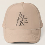 Dressage Horse And Rider - I Hope You Dance Trucker Hat at Zazzle