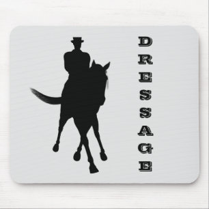 Dressage Horse And Rider Mouse Pad