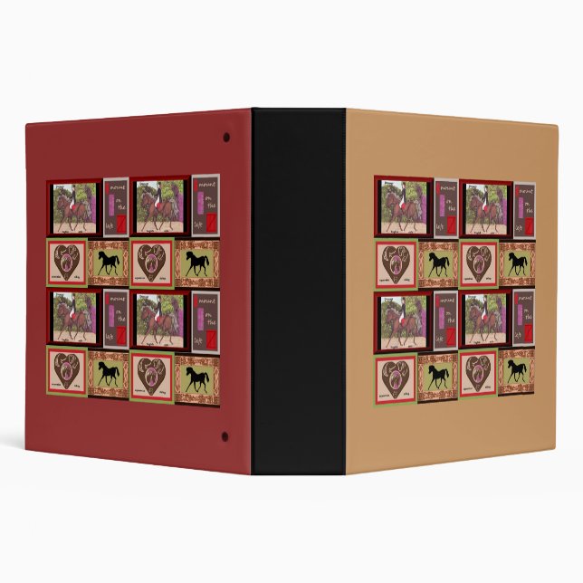 Dressage Horse Binder (Background)