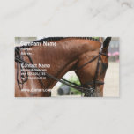 Dressage Horse Business Card