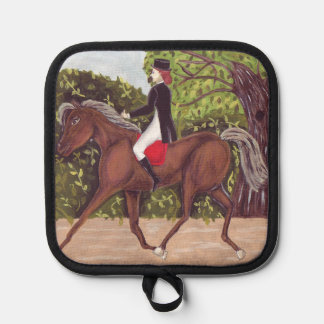 Dressage Horse English Riding Sport Pot Holder