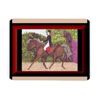 Dressage Horse English style riding magnet