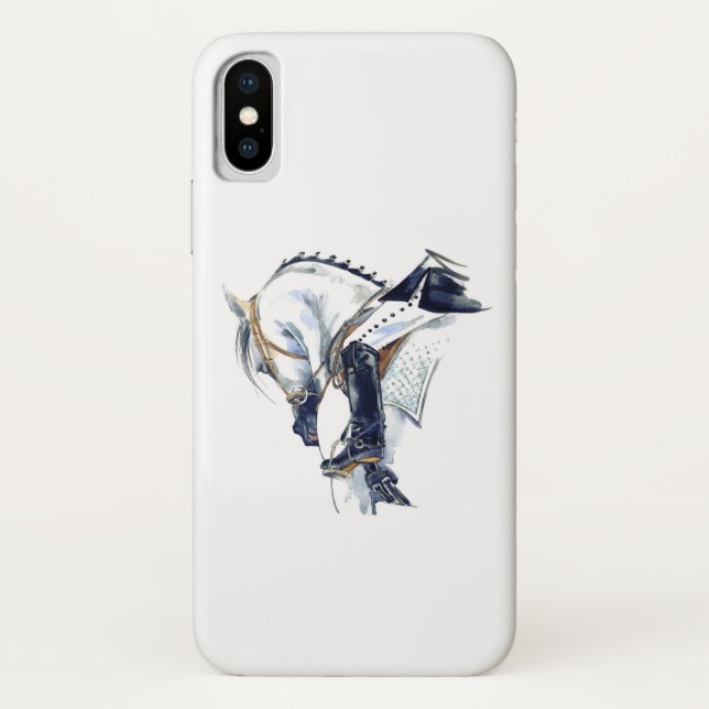 Dressage Horse Lovers Phone Case (Back)