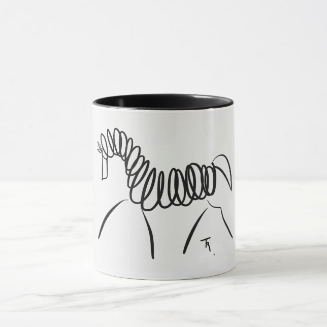 Dressage Horse Mug (Center)