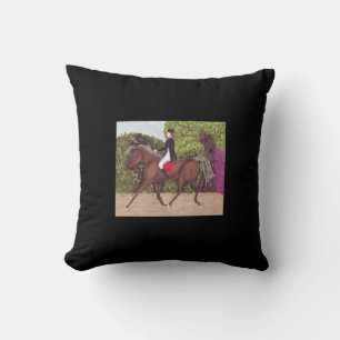 Dressage Horse Riding American MoJo Pillows