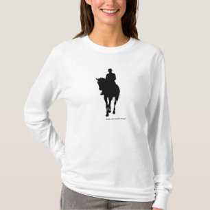 Dressage Horse Silhouette T-Shirt