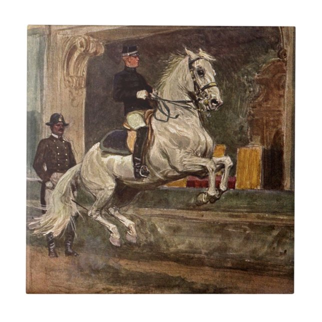Dressage Horse Tile (Front)