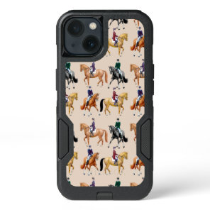 Dressage Horses Equestrian Otterbox iPhone Case
