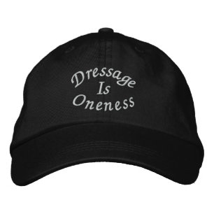 Dressage Is Oneness Embroidered Baseball Cap