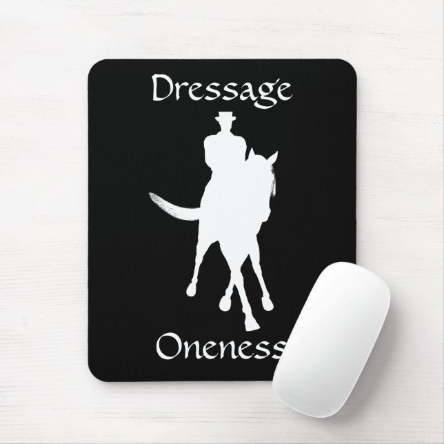 Dressage Is Oneness Horse Mouse Pad (With Mouse)