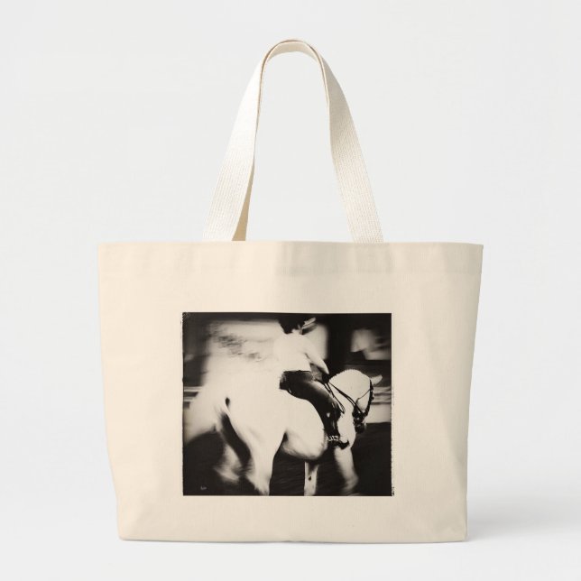 Dressage Large Tote Bag (Front)