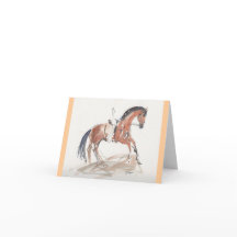 Dressage Note Card