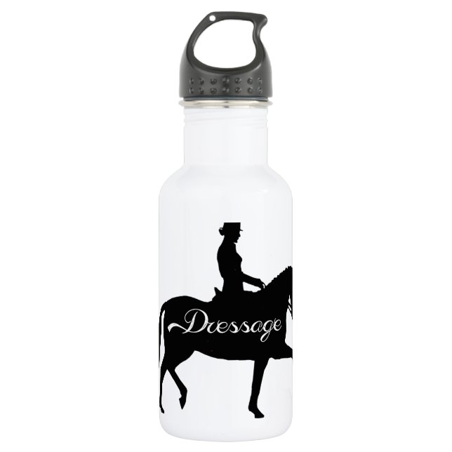 Dressage! Stainless Steel Water Bottle (Front)