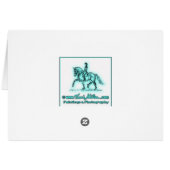 Dressage Three Winners Card (Back Horizontal)