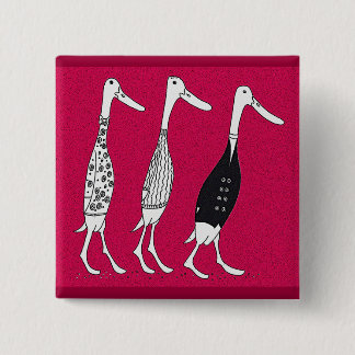 Dressed ducks button