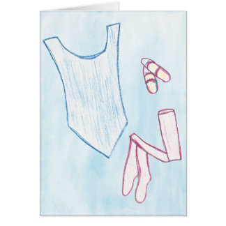 Dressed to Dance Art Card