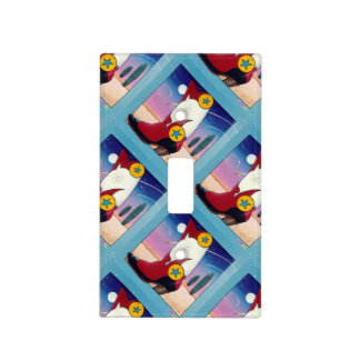 Dressed Up Cowboy Boot Light Switch Cover