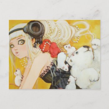 Dressed Up Disorder Postcard by camilladerrico at Zazzle
