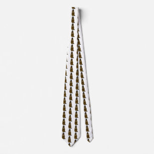 Dressed up Groundhog Neck Tie
