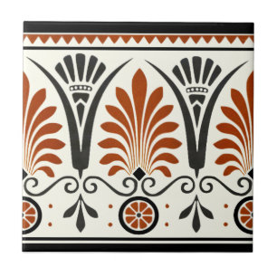 Dresser Minton Palmette Tile Repro Document Colors