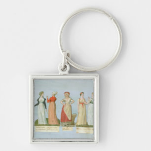 Dresses and costumes in vogue keychain