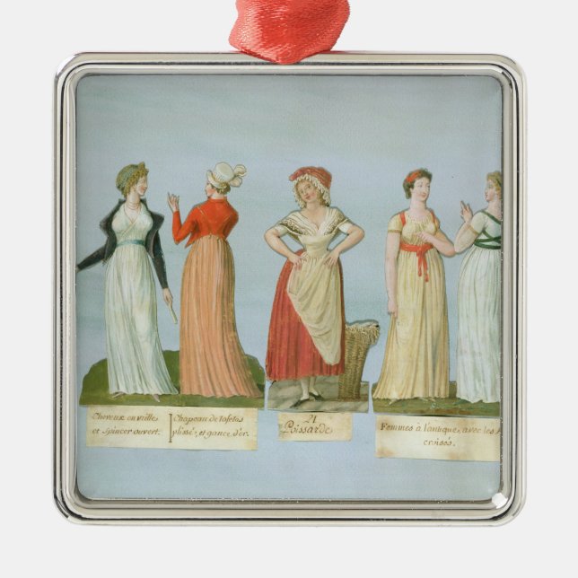 Dresses and costumes in vogue metal ornament (Front)