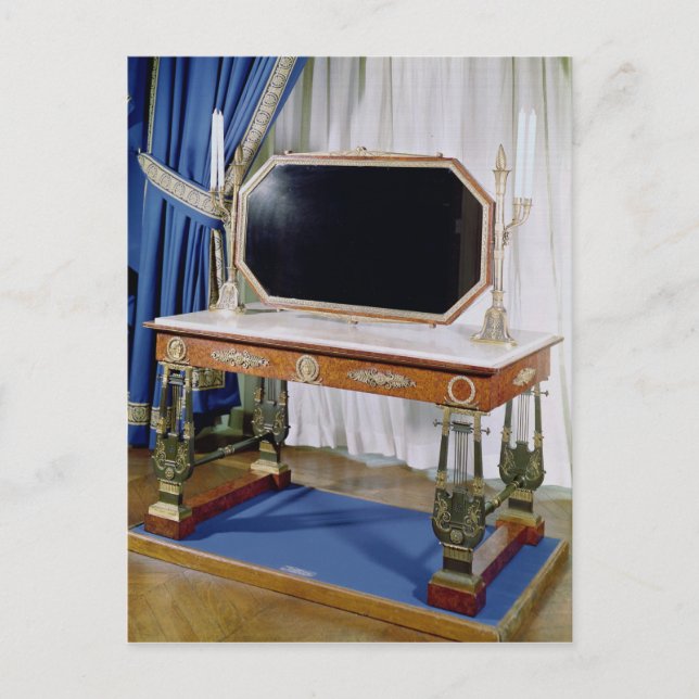 Dressing table belonging to Empress Josephine Postcard (Front)