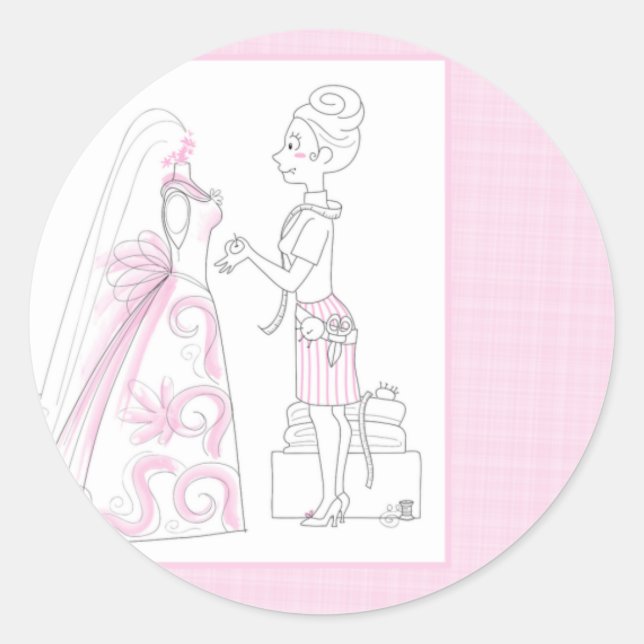 Dressmaker 3 Stickers (Front)