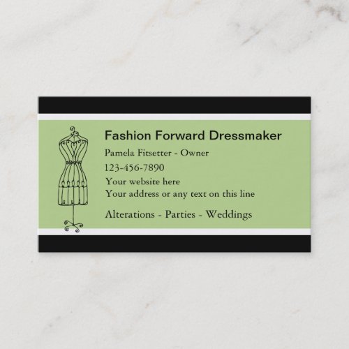 Dressmaker Business Cards