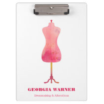 Dressmaker Seamstress Tailor Clothing Mannequin Cl Clipboard