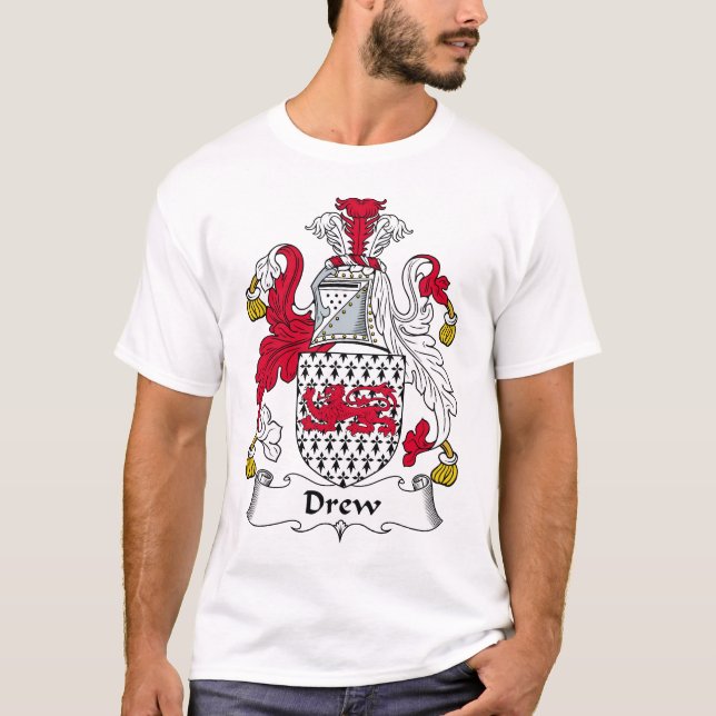 Drew Family Crest T-Shirt (Front)