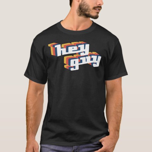 Drew Gooden _ Hey Guy Retro Limited Edition Classi T_Shirt