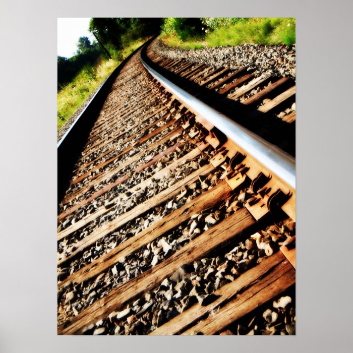 Drew Sullivan    Railroad Tracks Print