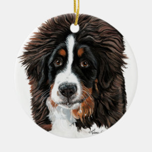 Dribble Ceramic Ornament