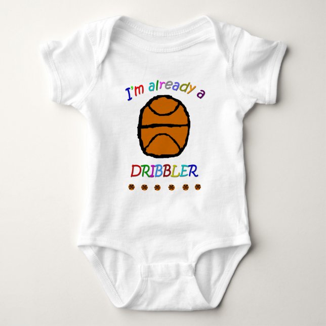 DRIBBLER BABY BODYSUIT (Front)
