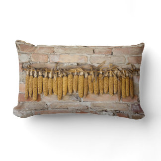 Dried Corn Cobs Lumbar Pillow