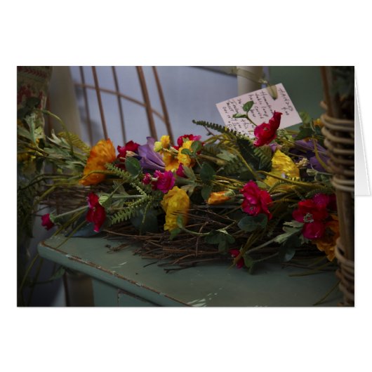 Dried Flowers Cards (Front Horizontal)