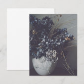 Dried hortensien blooms, delicate beauty. (Front/Back)