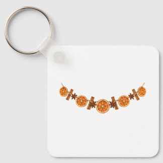Dried Orange and Cinnamon Garland Keychain