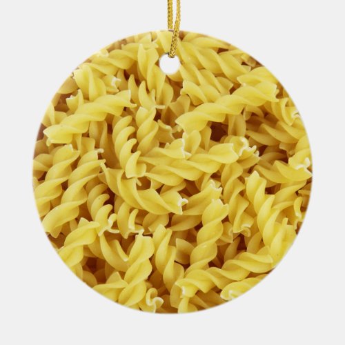 Dried Pasta Italian Food Ceramic Ornament