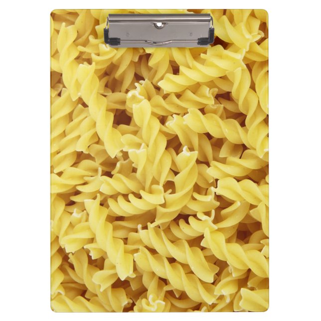 Dried Pasta (Italian Food) Clipboard (Front)