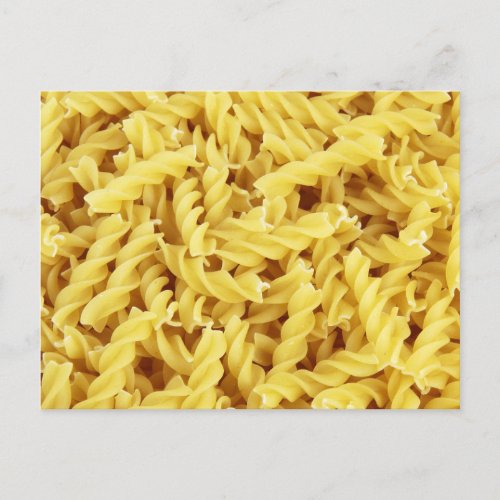 Dried Pasta Italian Food Postcard