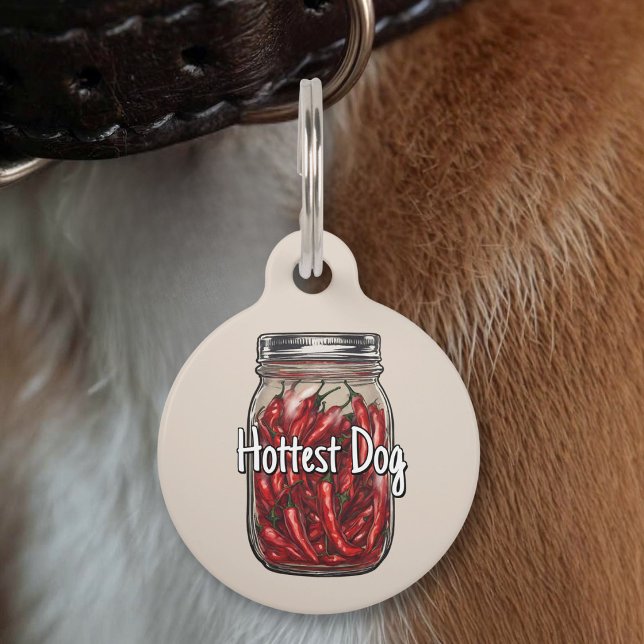 Dried Peppers Jar Pet ID Tag (Creator Uploaded)