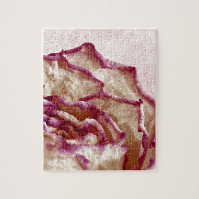Dried Pink Rose Jigsaw Puzzle (Vertical)